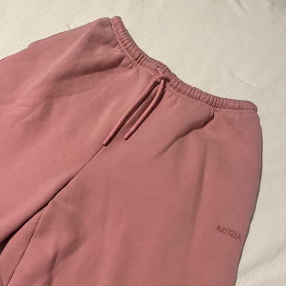 Aritzia Cozy Sweatfleece Mega Flutter Sweat Pants & Perfect Zip Hoodie - Picture 5 of 8